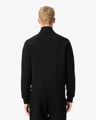 Sweatshirt zippé jersey double face