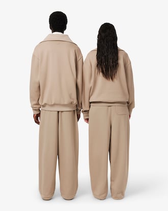 Pantalon de surv&ecirc;tement satin&eacute; loose fit D&eacute;fil&eacute;