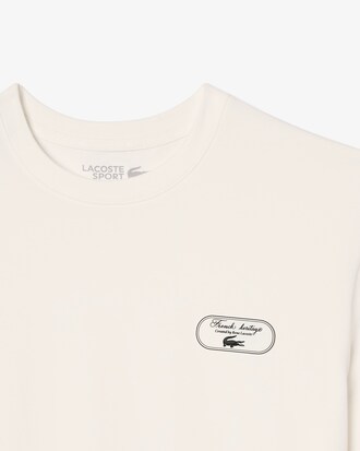 T-shirt Tennis H&eacute;ritage badge oversize