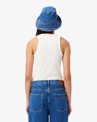 D&eacute;bardeur slim fit coton c&ocirc;tel&eacute;