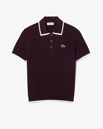 Pull Golf col polo manches courtes