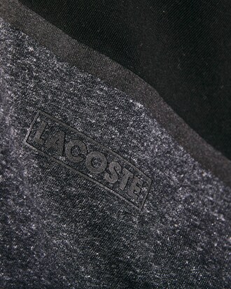 T-shirt col rond Lacoste SPORT color-block avec marquage en relief