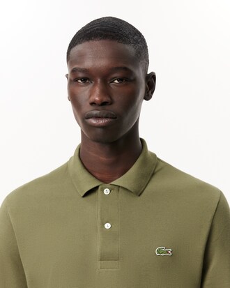 Polo L.12.12 classic fit manches longues
