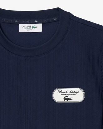T-shirt Tennis H&eacute;ritage Ultra Dry badge