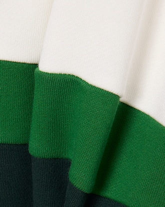 Sweatshirt zipp&eacute; &agrave; capuche color-block
