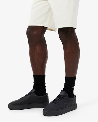 Sneakers Court Set homme en cuir