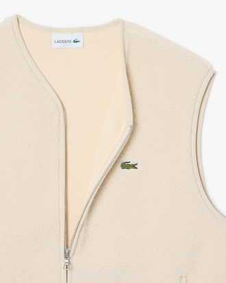 Veste sans manches sherpa