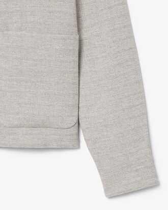 Veste courte tissu textur&eacute;