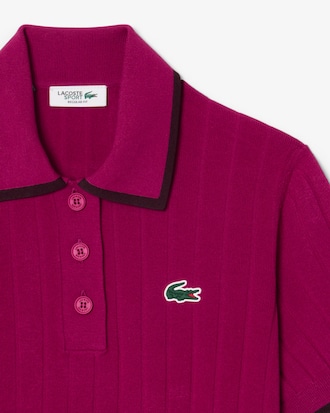 Pull Golf col polo manches courtes