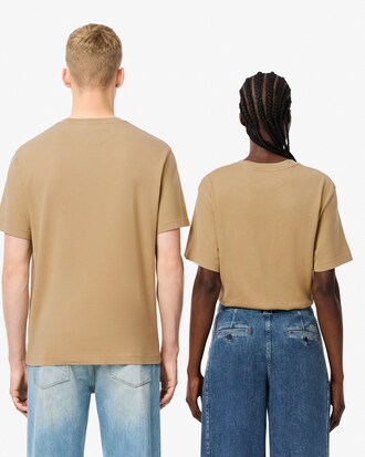 T-shirt coton épais effet délavé