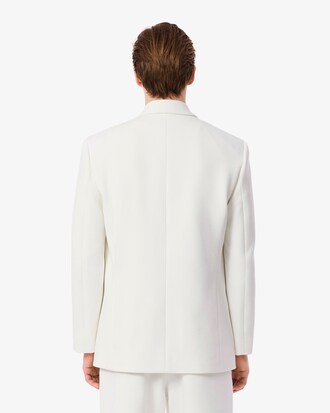 Blazer croisé blason héritage brodé