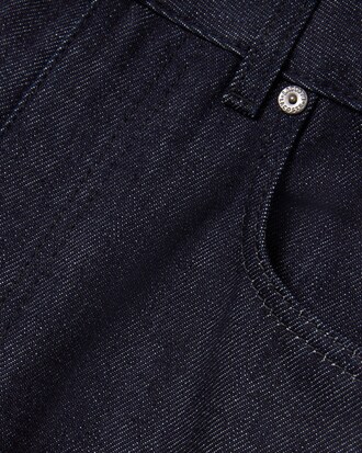 Jean straight fit denim Défilé