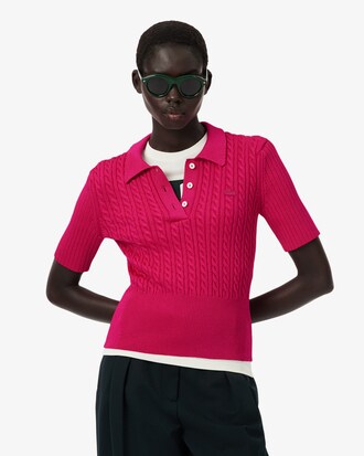 Pull col polo torsades Défilé