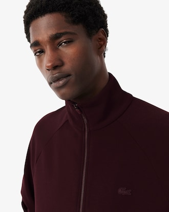 Sweatshirt Commuter zipp&eacute; jersey double face