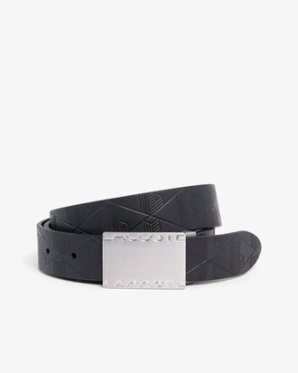 Coffret ceinture en cuir et 2 boucles