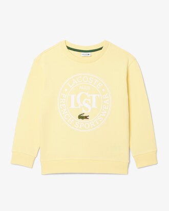 Sweatshirt col rond imprimé