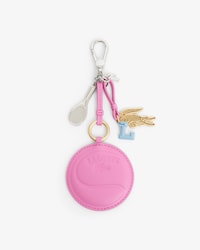Porte-cl&eacute;s L Charms raquette tennis miroir