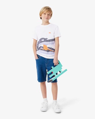 T-shirt coton imprim&eacute;
