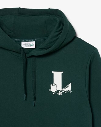 Sweatshirt &agrave; capuche Golf imprim&eacute;s graphiques