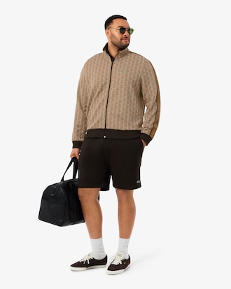 Veste de surv&ecirc;tement zipp&eacute;e Paris jacquard
