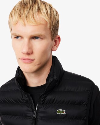 Doudoune sans manche d&eacute;perlante