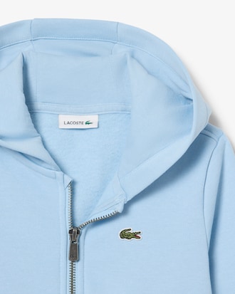 Sweatshirt mixte zipp&eacute; en molleton gratt&eacute;