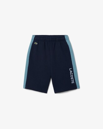 Short color-block molleton