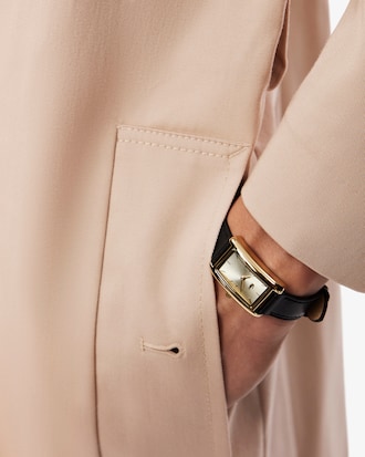 Montre Croisette cuir