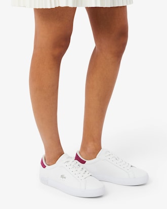 Sneakers Powercourt femme en cuir