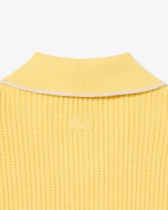 Robe polo coton avec badage