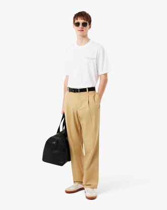 T-shirt coton &eacute;pais brod&eacute;