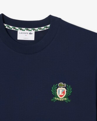 T-shirt badge brodé fabriqué en France
