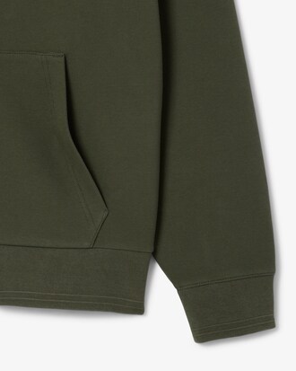 Sweatshirt zippé classic fit en Piqué