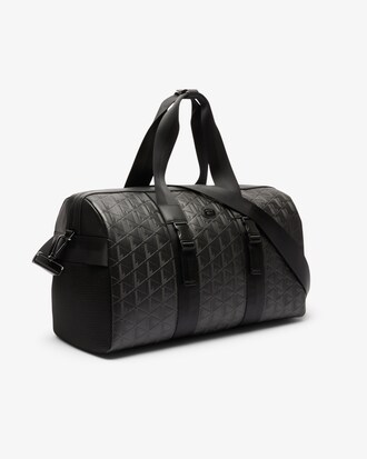 Grand sac week-end monogramme en cuir