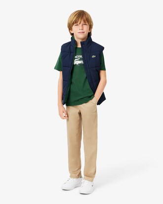 T-shirt coton imprim&eacute; monogramme