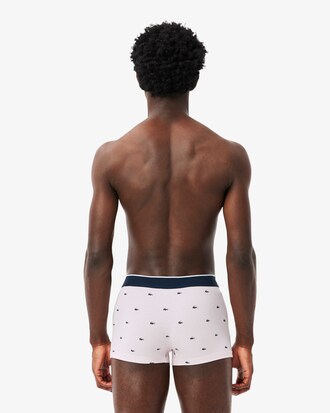 Lot de 3 boxers courts stretch imprimé