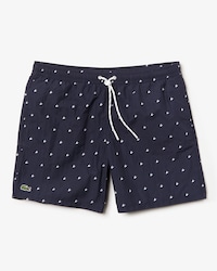 Short de bain imprim&eacute; &agrave; micro motifs et poches