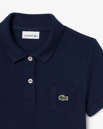Robe polo en Piqu&eacute;