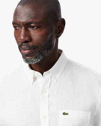 Chemise regular fit en lin