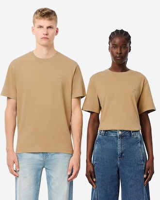 T-shirt coton épais effet délavé