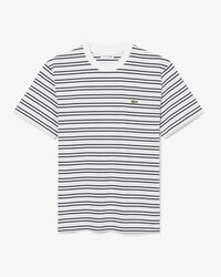 T-shirt coton &eacute;pais ray&eacute;