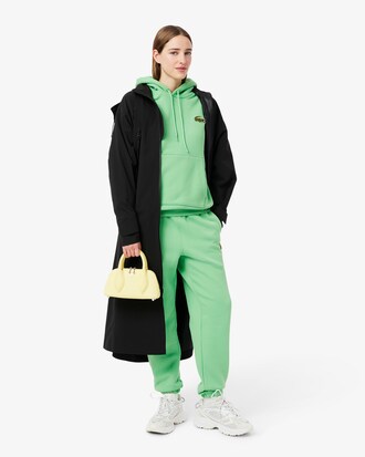 Sweatshirt à capuche loose fit avec badge