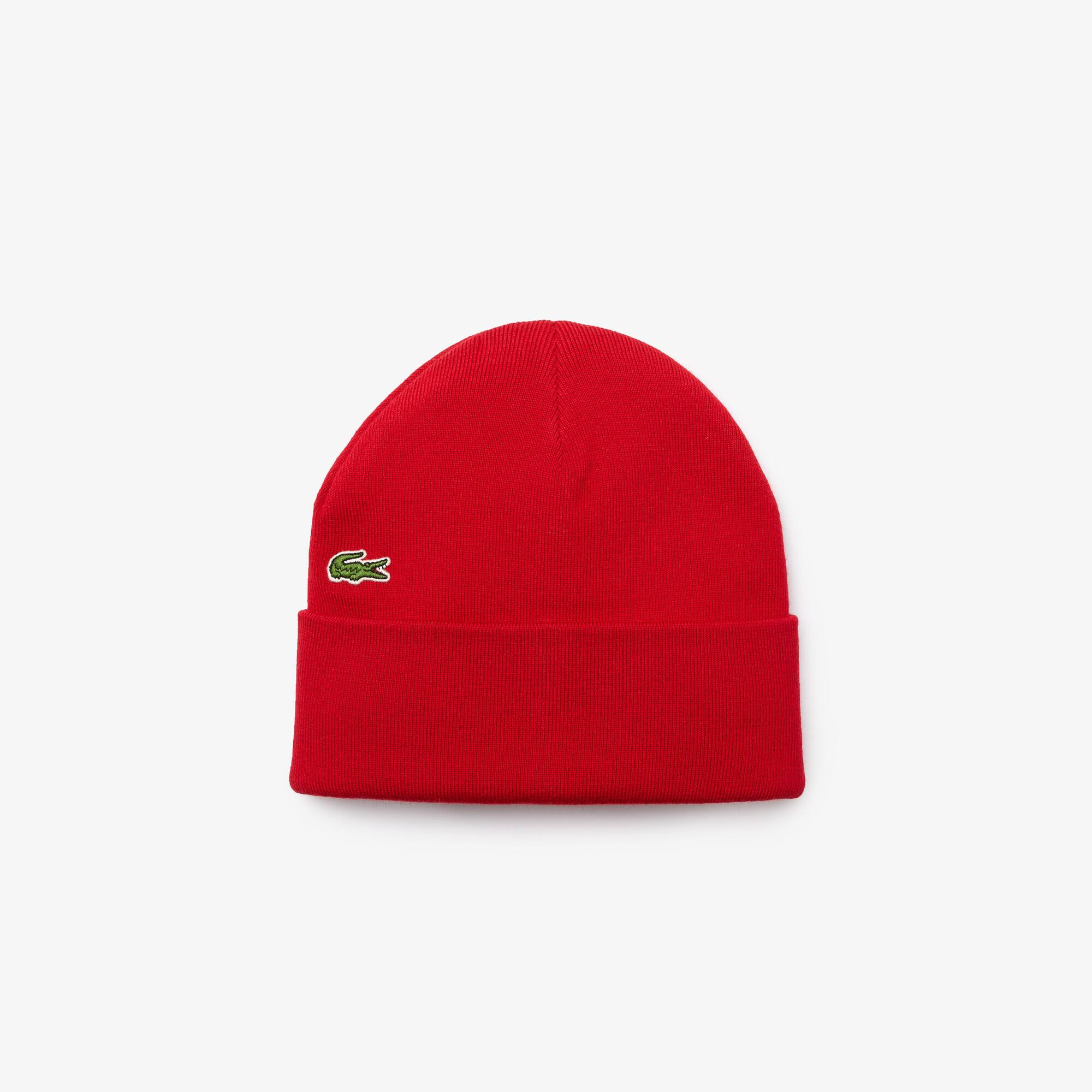 bonnet rouge lacoste