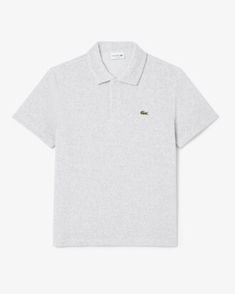Polo classic fit en tissu éponge