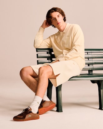 Sneakers Baseshot Pro homme en cuir