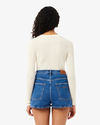 Cardigan c&ocirc;tel&eacute; laine m&eacute;rinos