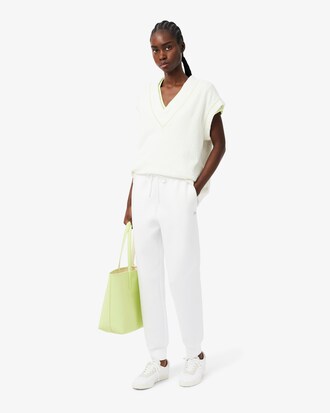 Pantalon de surv&ecirc;tement jersey double face