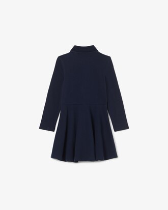 Robe manches longues en Piqué stretch