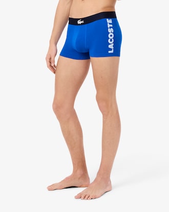 Lot de 3 boxers courts coton stretch