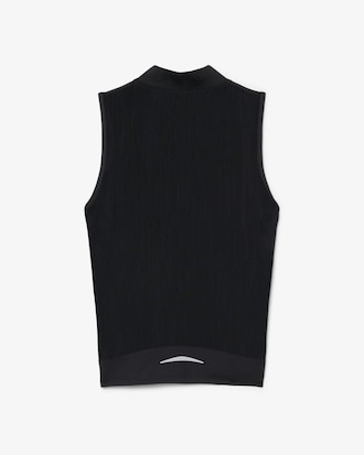 Polo Tennis sans manches stretch bi-mati&egrave;re